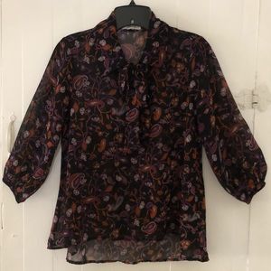 Forever 21 Boutique paisley blouse